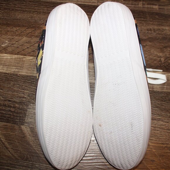 BRADFORD EXCHANGE Disney Wearable Work of Art Shoes Sz 10 Collectors Sneakers - Picture 8 of 11